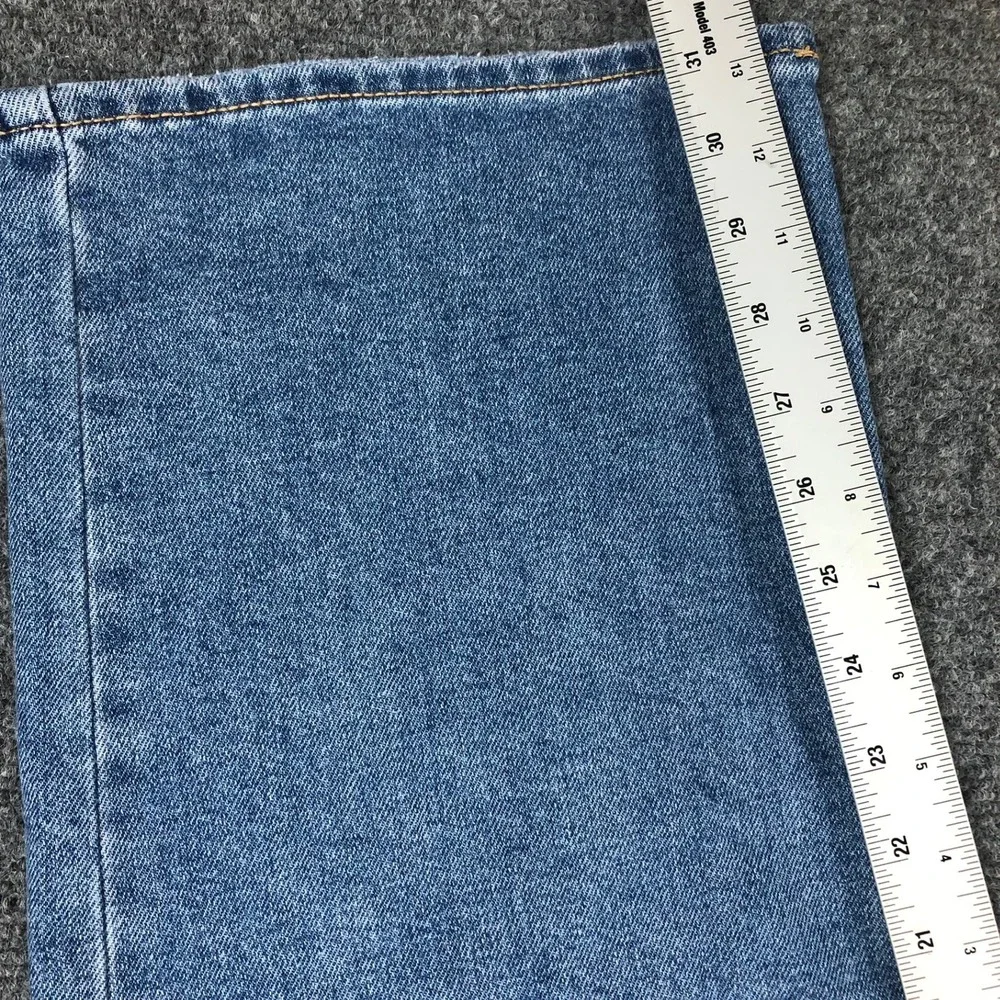 Edited by Remi Bader High Rise‎ Wide Leg Jeans Light Wash Size 16 VTG Y2K